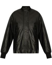 AllSaints - Leather Jacket Sofi - Lyst
