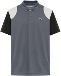Lacoste - Polo With Logo Patch - Lyst