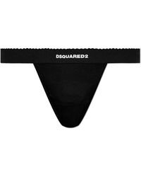 DSquared² - Thongs With Logo - Lyst