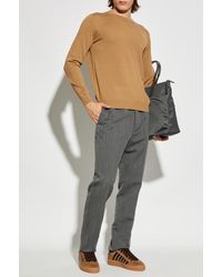 Fendi - Sweater With Embossed Logo - Lyst