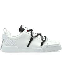 Dolce & Gabbana - Sports Shoes With Logo - Lyst