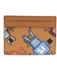 MCM - Card Holder With Logo - Lyst