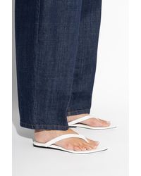 Ami Paris - Leather Slides - Lyst