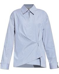 Fendi - Shirt With A Striped Pattern - Lyst