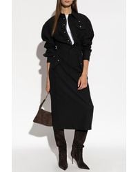 DSquared² - Wool Dress With Back Slit - Lyst