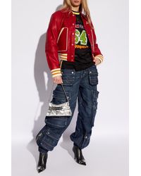 DSquared² - Leather Jacket, - Lyst