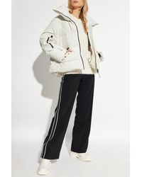 Woolrich - Polyester Ski Jacket With Wide Collar - Lyst