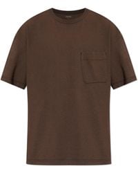 Lemaire - T-Shirt With Pocket - Lyst