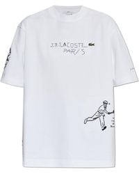 Lacoste - T-Shirt With Logo - Lyst