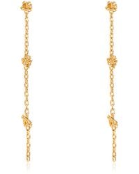 Jil Sander - Brass Earrings - Lyst