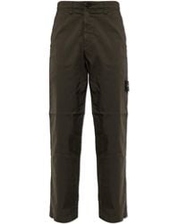 Stone Island - Trousers With Logo - Lyst