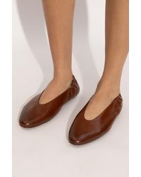 Marsèll - Leather Ballet Flats 'Strascico' - Lyst