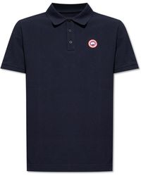 Canada Goose - 'Beckley' Cotton Polo Shirt - Lyst