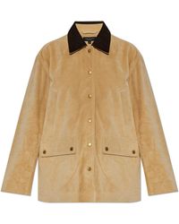 Rag & Bone - Loose-Fit Suede Jacket - Lyst