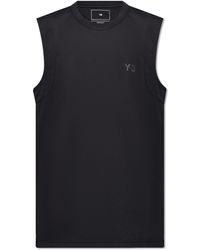 Y-3 - Sleeveless T-shirt, - Lyst