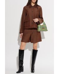 Marni - Jacket With Contrast Stitching - Lyst