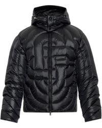 CASABLANCA - Down Jacket With Detachable Hood - Lyst