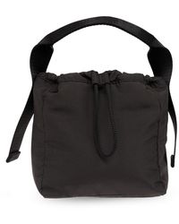 Ganni - Handbag With Logo, - Lyst