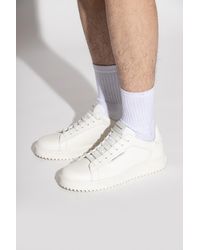white armani sneakers