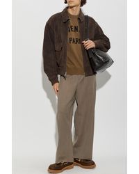 Agolde - Suede Jacket 'Emil' - Lyst