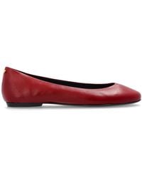 Lanvin - Leather Ballet Flats - Lyst