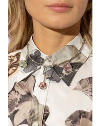 Marni - Necklace With Flower Motif - Lyst