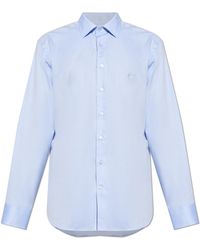 Etro - Shirt With Embroidered Logo - Lyst