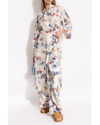 Munthe - Wrap Dress With Floral Pattern 'Freileif' - Lyst