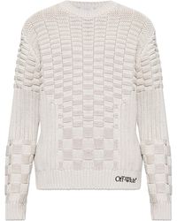 Off-White c/o Virgil Abloh - Sweater With Logo - Lyst