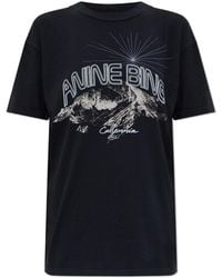 Anine Bing - T-Shirt 'Walker - Lyst
