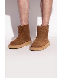 Fendi - Suede Snow Boots - Lyst