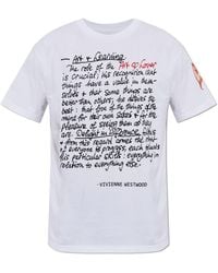 Vivienne Westwood - T-Shirt 'Art Heart' - Lyst