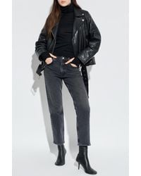Stand Studio - Leather Jacket "Romy" - Lyst