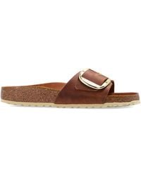 Birkenstock - Madrid Big Buckle Slides - Lyst