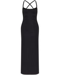 Versace - Dress With Shoulder Straps - Lyst