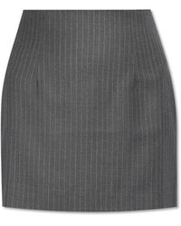 GAUGE81 - 'mani Pinstripe' Skirt, - Lyst