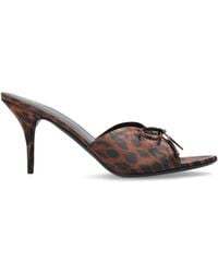 Balenciaga - Heeled Mules Knife - Lyst
