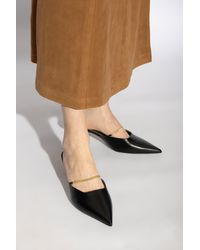 MARIA LUCA - Leather Heeled Mules - Lyst