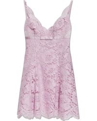 Self-Portrait - Lace Dress With Straps - Lyst