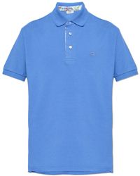 Etro - Polo Shirt With Embroidered Logo - Lyst