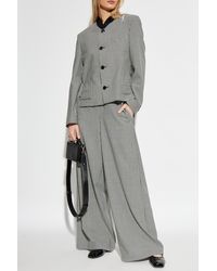 Marni - Loose-Fitting Trousers With Check Pattern - Lyst
