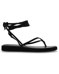 Tory Burch - Suede Sandals - Lyst