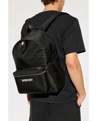 Burberry - Backpack With Logo - Lyst