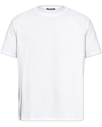 Balmain - T-Shirt With Monogram - Lyst