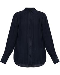 Victoria Beckham - Shirt With A Striped Pattern - Lyst