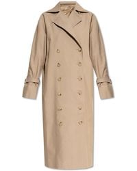 TOTEME - Double-Breasted Trench Coat - Lyst