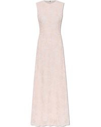 ROTATE BIRGER CHRISTENSEN - Dress With A Floral Motif - Lyst