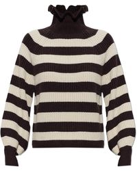 Max Mara - Wool Turtleneck Sweater 'Pontile' - Lyst