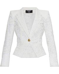 Balmain - Lace Blazer - Lyst