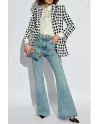 Balmain - Flared Jeans - Lyst